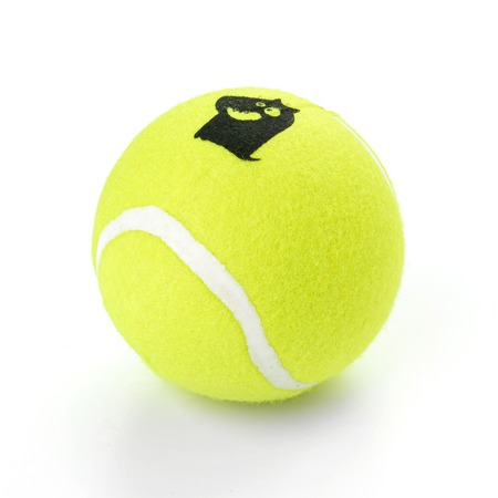 Mr.Kranch игрушка для собак, Теннисный мяч, большой, желтый - 10 см фото 2