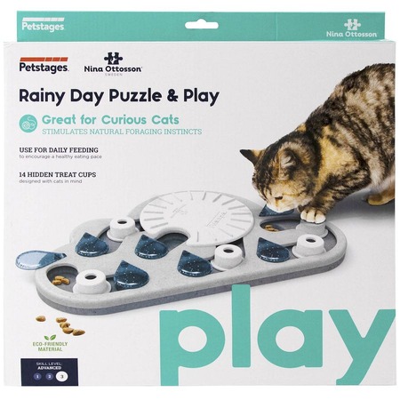 Nina Ottosson игра-головоломка для кошек "Капли дождя" фото 2