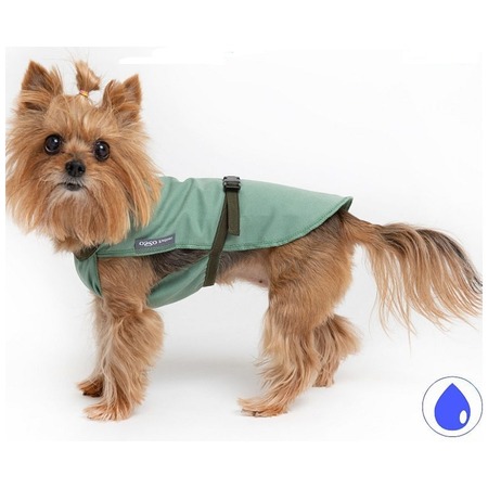 OSSO-fashion охлаждающая попона для собак и кошек, зеленая, 35 р, 35х36 см фото 2