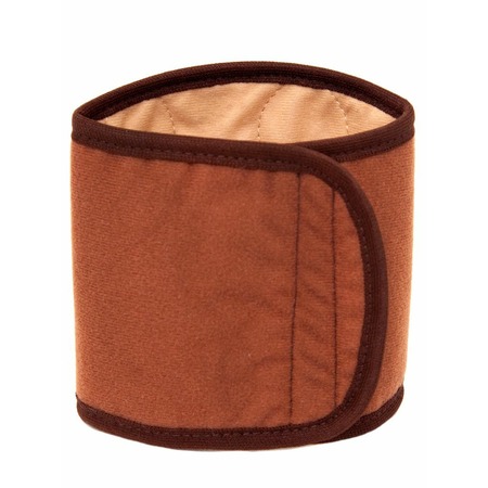 Пояс OSSO-fashion для кобелей многоразовый впитывающий коричневый, размер L фото 2