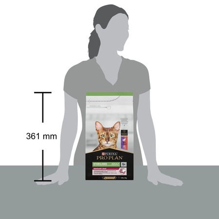 Pro Plan Sterilised сухой корм для стерилизованных кошек и кастрированных котов, с высоким содержанием утки и печенью - 1,5 кг фото 2
