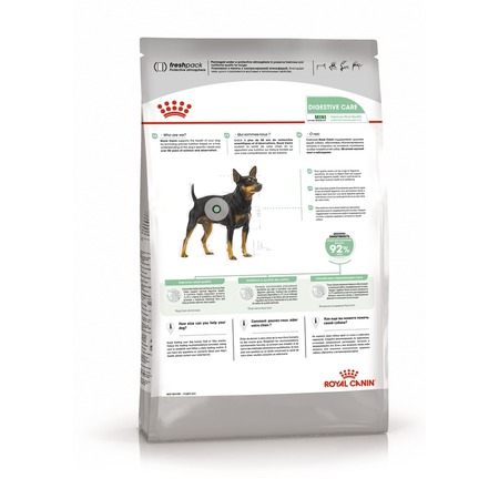 Royal Canin Mini Digestive Care полнорационный сухой корм для взрослых собак мелких пород с чувствительным пищеварением - 1 кг фото 2