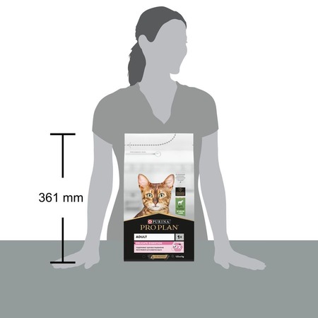Purina Pro Plan Delicate сухой корм для кошек с чувствительным пищеварением и привередливых к еде с ягненком - 1,5 кг фото 2