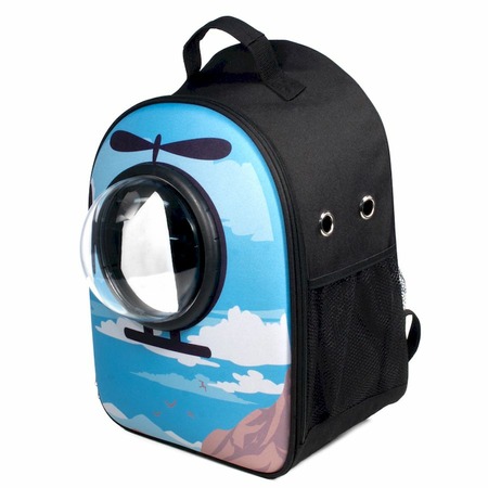 Triol рюкзак-переноска для кошек и собак "Вертолет" - 450х320х230 мм фото 2