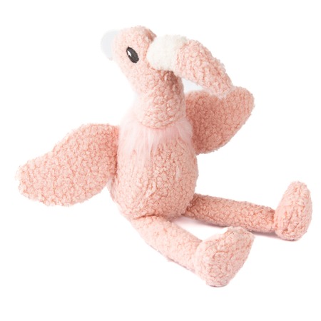 Tufflove игрушка для собак, Фламинго, розовый - 35 см фото 2