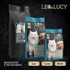 Leo&Lucy сухой полнорационный корм для стерилизованных кошек, с ягненком, уткой и биодобавками - 1,5 кг фото 11
