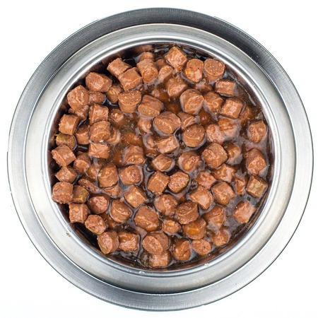Мнямс Правильное развитие полнорационный влажный корм для щенков, с телятиной, кусочки в соусе, в консервах - 400 г фото 11