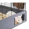 Ferplast Cage Multipla Double клетка для мелких домашних животных, модульная, черная - 107,5x72h96,5 см фото 12