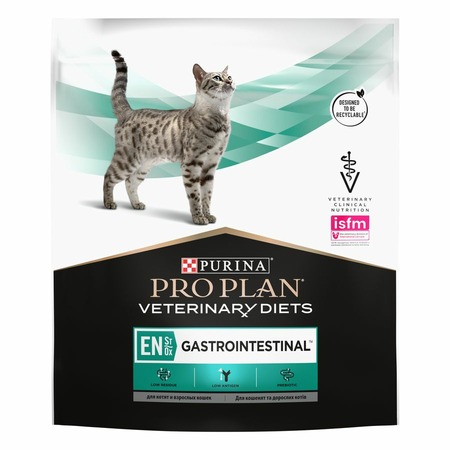 Сухой корм для котят и взрослых кошек Pro Plan Veterinary EN ST/OX Diets Gastrointestinal при расстройствах пищеварения 400 г фото 13