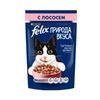 Felix Природа вкуса влажный корм для взрослых кошек с лососем, в паучах - 75 г х 26 шт фото 18