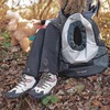 Ferplast Kangoo Grey Backpack рюкзак для собак мелких пород, полиэстр, серый - L фото 3