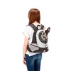 Ferplast Kangoo Grey Backpack рюкзак для собак мелких пород, полиэстр, серый - S фото 3