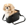 Ferplast With-Me Small сумка-переноска для собак мелких пород, бежевая - 14x35xh22 см фото 3