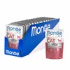 Monge Cat Grill полнорационный влажный корм для стерилизованных кошек, беззерновой, с итальянской телятиной, кусочки в желе, в паучах - 85 г фото 3