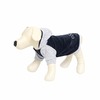 Толстовка с капюшоном OSSO-fashion для собак любого возраста миниатюрных мелких и средних пород из велюра цвета графита - р. 20 фото 3