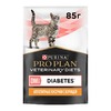 Purina Pro Plan Veterinary Diets DM ST/OX Diabetes Management диетический влажный корм для кошек при сахарном диабете, с курицей в соусе, в паучах - 85 г х 10 шт фото 3