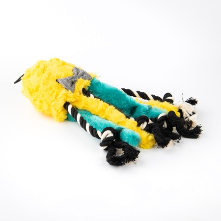 Elder Club игрушка для пожилых собак Медуза разноцветная, 26 см фото 3