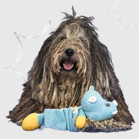 Mr.Kranch игрушка для собак "Бегемотик" с карманами под лакомство - 36 см фото 3