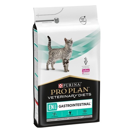Pro Plan Veterinary Diets EN St/Ox Gastrointestinal полнорационный сухой корм для взрослых кошек и котят, диетический, при расстройствах пищеварения - 5 кг фото 3