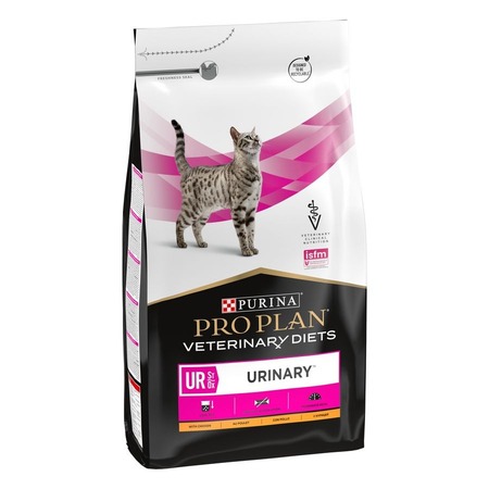 Pro Plan Veterinary Diets UR St/Ox Urinary полнорационный сухой корм для кошек, диетический, при болезни нижних отделов мочевыводящих путей, c курицей фото 3