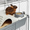 Ferplast Rabbit 100 Double клетка для кроликов, двухэтажная, черная - 95x57xh93,5 см фото 4
