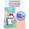 Toshiko Бентонитовый комкующийся для кошачьего туалета наполнитель без запаха - 5 кг фото 4