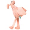 Tufflove игрушка для собак, Фламинго, розовый - 35 см фото 4