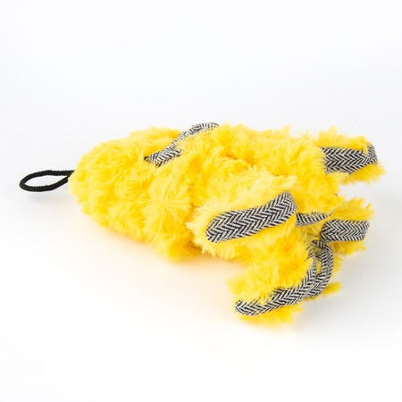 Elder Club игрушка для собак, Медуза желтая - 14 см фото 4