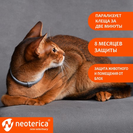 RolfClub 3D Ошейник для котят от клещей, блох, вшей, власоедов 40 см фото 4