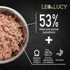 LEO&LUCY влажный холистик корм для взрослых и пожилых собак всех пород с индейкой и ягодами, паштет, в консервах - 400 г х 24 шт фото 5