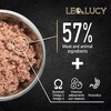 Leo&Lucy влажный полнорационный корм для щенков, мясное ассорти с овощами и биодобавками, в паштете, в консервах - 400 г фото 5