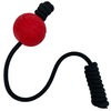 Mr.Kranch игрушка для собак, Мяч на шнуре, красная - 6 см фото 5