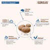Sirius сухой корм для собак с повышенной активностью с индейкой, говядиной и лососем с овощами фото 5