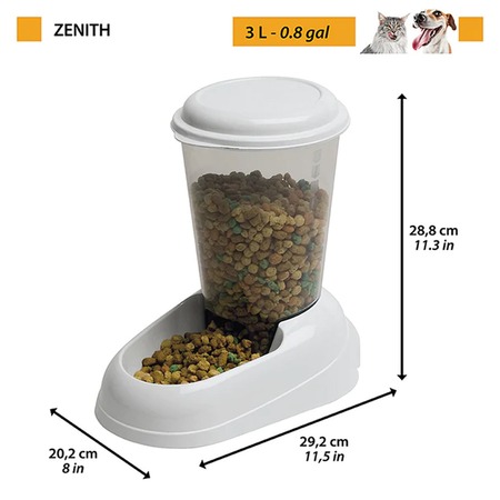 Ferplast Zenith миска для кошек и собак, с дозатором - 3 л фото 5