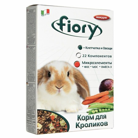 Fiory корм для кроликов Karaote 850 г фото 5