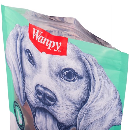 Wanpy Dog лакомство для собак, соломка из мяса ягненка - 100 г фото 5