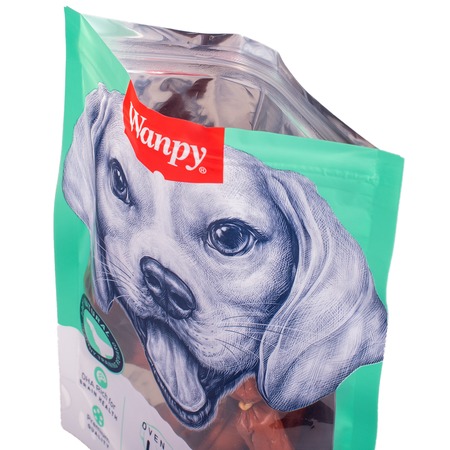 Wanpy Dog лакомство для собак, сосиски из мяса ягненка - 100 г фото 5