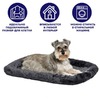 MidWest лежанка Pet Bed меховая 61х46 см серая фото 6