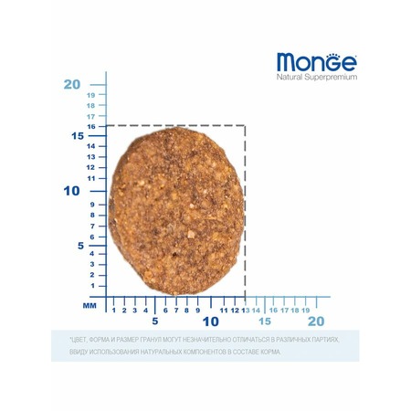 Monge Dog Speciality Line Monoprotein полнорационный сухой корм для собак, с говядиной и рисом - 2,5 кг фото 6