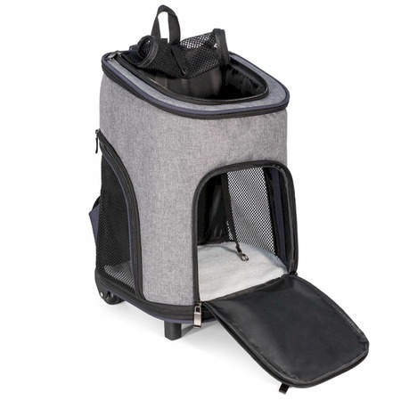 Triol сумка-рюкзак для кошек и собак "Трансформер", на колесах - 330х300х500 мм фото 6