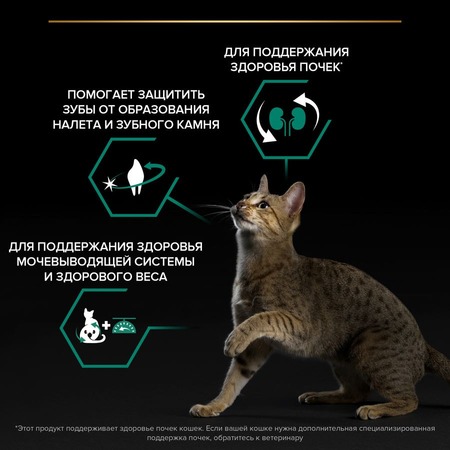 Pro Plan Sterilised сухой корм для стерилизованных кошек и кастрированных котов для поддержания здоровья почек, с кроликом фото 7
