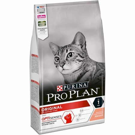 Pro Plan Original cухой корм для кошек, для поддержания здоровья органов чувств, с лососем - 1,5 кг фото 7