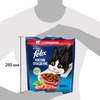 Felix Мясное объедение полнорационный сухой корм для кошек, с говядиной - 600 г фото 8