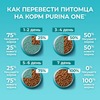 Purina One сухой корм для кошек для красивой шерсти и здоровой кожи с курицей - 750 г фото 9