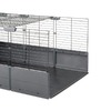 Ferplast Multipla Maxi клетка для мелких домашних животных, модульная, черная - 142,5x72xh50 см фото 10