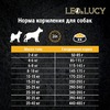 Leo&Lucy сухой полнорационный корм для пожилых собак, с уткой, тыквой и биодобавками фото 10